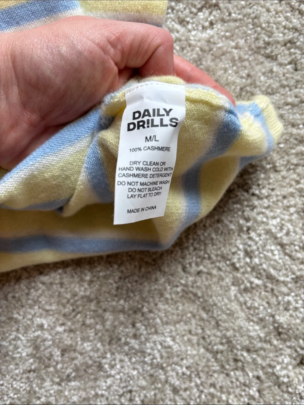 NWT Daily Drills Cashmere Micro Shorts - Picture 3 of 3